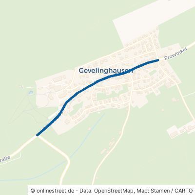 Kreisstraße Olsberg Gevelinghausen 