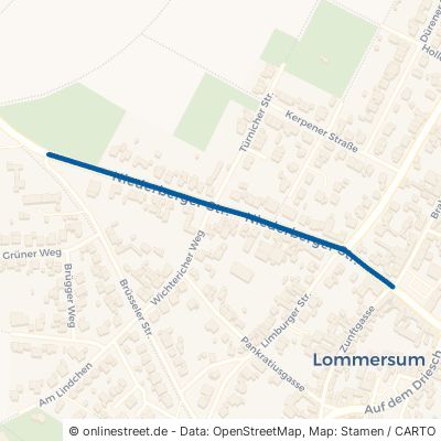 Niederberger Straße Weilerswist Lommersum 