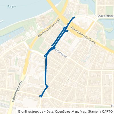 Neusser Straße Düsseldorf Unterbilk 