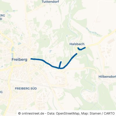 Dresdner Straße Freiberg 