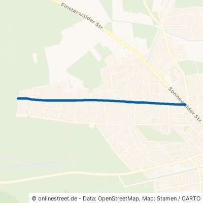 Heinrichsruher Weg Finsterwalde 