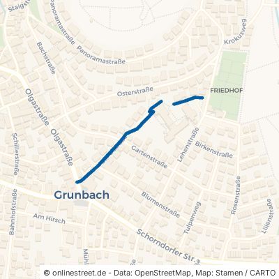 Schulstraße Remshalden Grunbach 