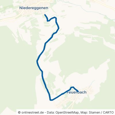 Eggener Straße Kandern Feuerbach 