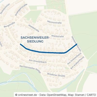 Ostendstraße Backnang Sachsenweiler 