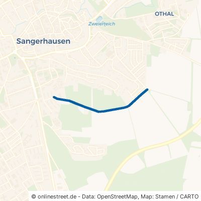Gerichtsweg Sangerhausen 
