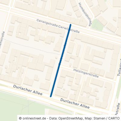 Seubertstraße Karlsruhe Oststadt 