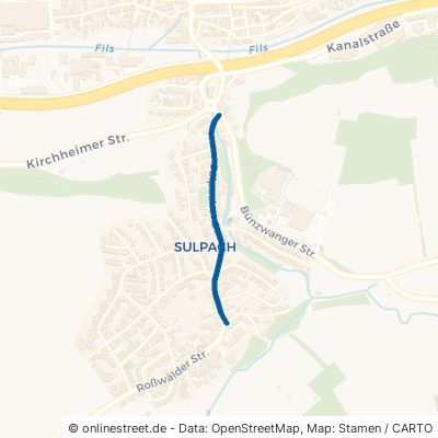 Sulpacher Straße 73061 Ebersbach an der Fils Sulpach Sulpach