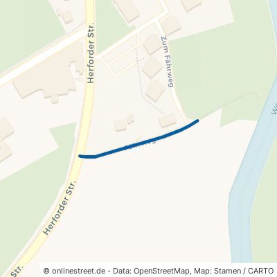 Fährweg Hiddenhausen Schweicheln-Bermbeck 