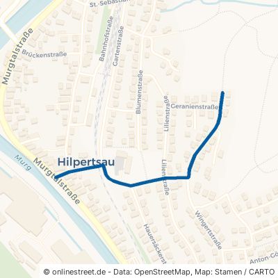 Zinsäckerstraße Gernsbach Hilpertsau 