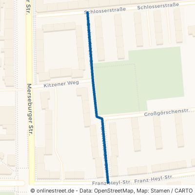 Breitenfelder Straße 06112 Halle (Saale) Lutherplatz Stadtbezirk Süd