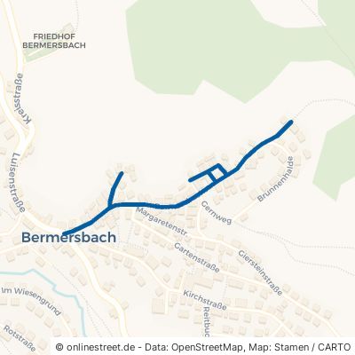 Bermersbachstraße Forbach Bermersbach 