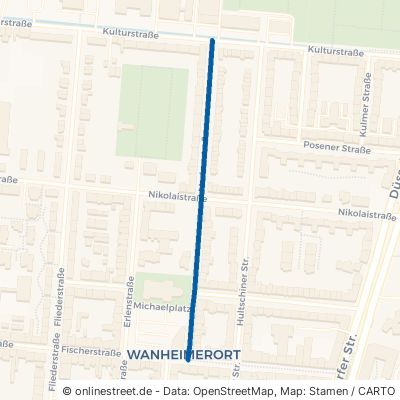 Markusstraße Duisburg Wanheimerort 