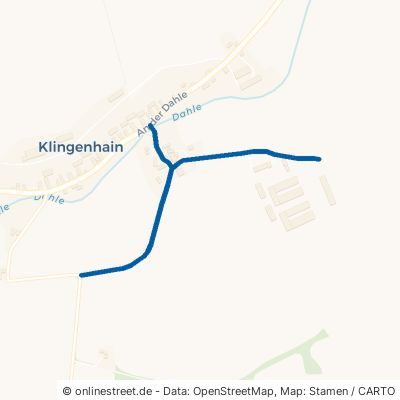 Mühlenweg Cavertitz Klingenhain 