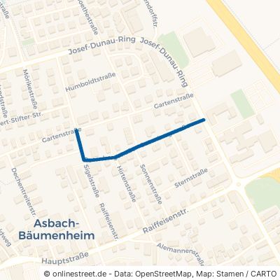 Gutenbergstraße Asbach-Bäumenheim 