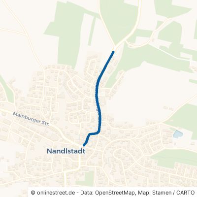 Hausmehringer Straße Nandlstadt Kronwinkl 