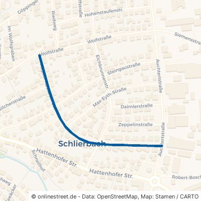 August-Auwärter-Straße Schlierbach 