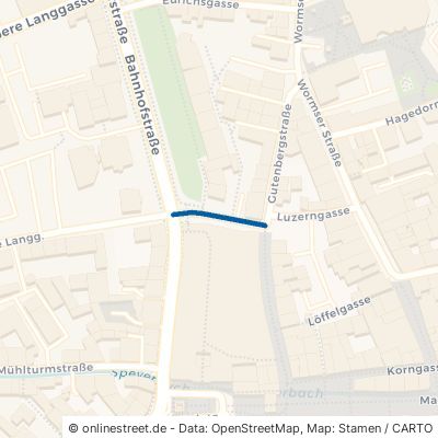 Mathäus-Hotz-Straße Speyer 