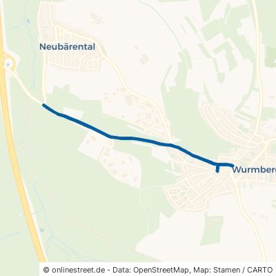 Pforzheimer Straße Wurmberg 