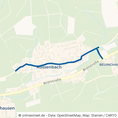 Rossenbacher Straße Waldbröl Rossenbach 