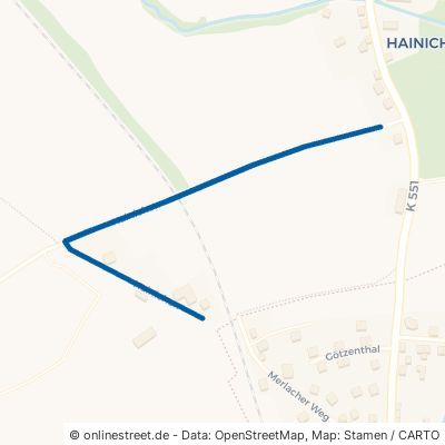 Hainichen Gößnitz Hainichen 