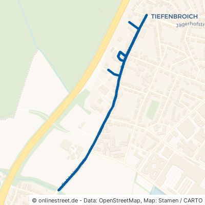 Sohlstättenstraße Ratingen Tiefenbroich 