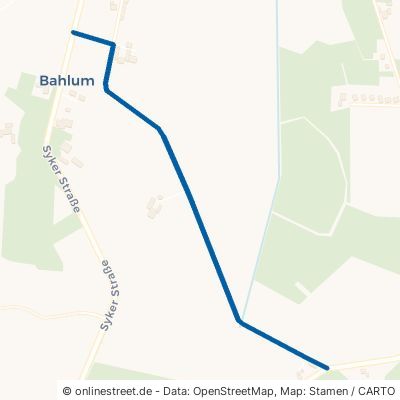 Steinfortsweg Emtinghausen Bahlum 