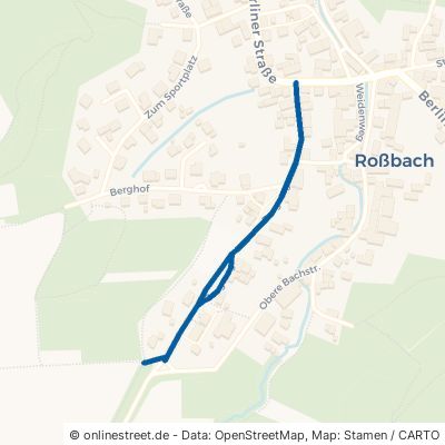 Bergweg Witzenhausen Roßbach 