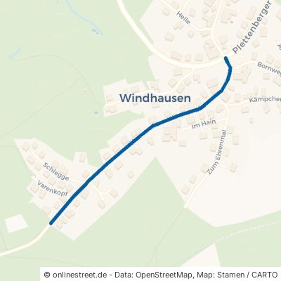 Höhenstraße Attendorn Weltringhausen 