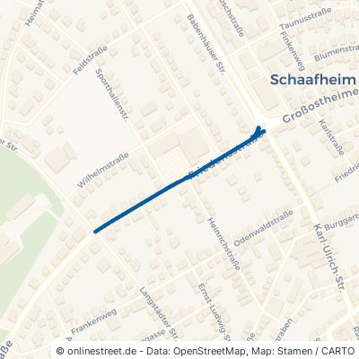 Friedensstraße Schaafheim 