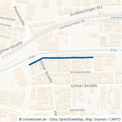 Carl-Benz-Straße Göppingen Stadtgebiet 