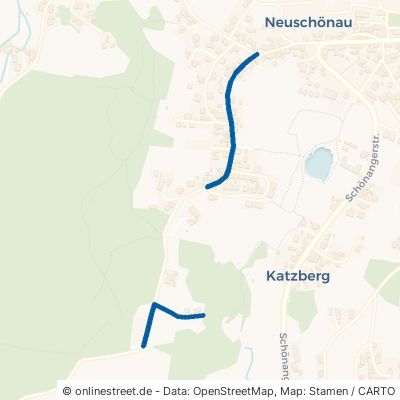 Säumerweg Neuschönau Forstwald 