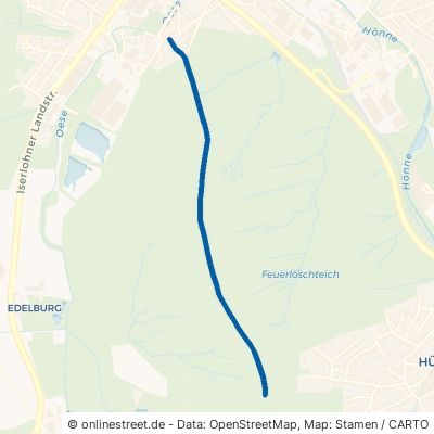 Apricker Weg Menden (Sauerland) Mitte 