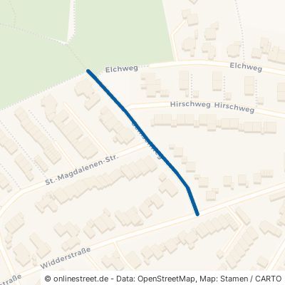 Gemsenweg Frechen Königsdorf 