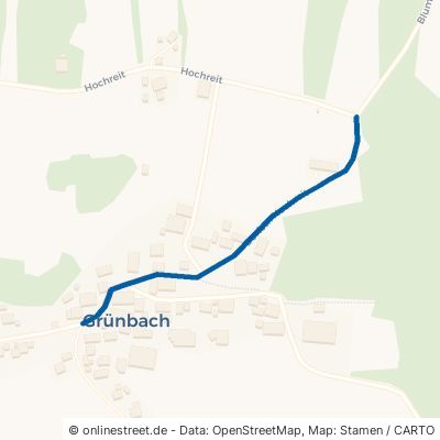 Dorfstraße Hochreit Neuschönau Grünbach 