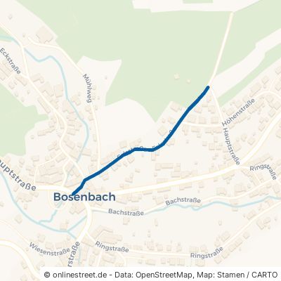 Felsstraße Bosenbach 