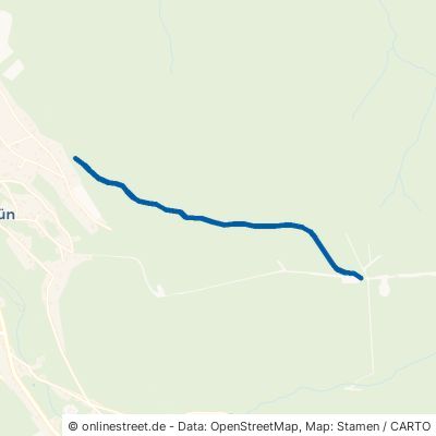 Unterer Steinriegelweg Breitenbrunn (Erzgebirge) Rittersgrün 