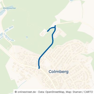 Burgstraße Colmberg Oberfelden 