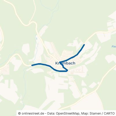 Ortsstraße Limbach Krumbach 
