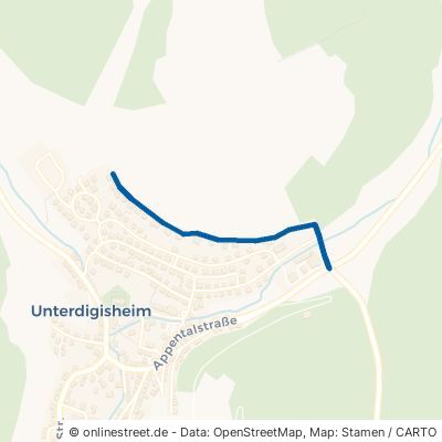 Lochbrunnenstraße Meßstetten Unterdigisheim 