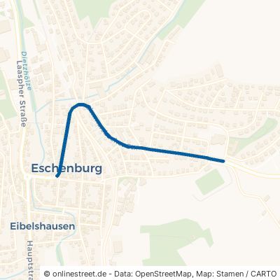 Simmersbacher Straße Eschenburg Eibelshausen 