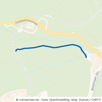 Forchenkopfweg Stuttgart Südheim 