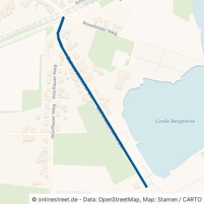 Scheudersche Straße Osternienburger Land Elsnigk 