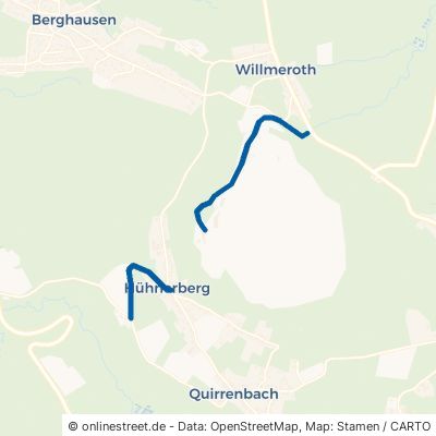 Hühnerberger Straße Königswinter Quirrenbach 