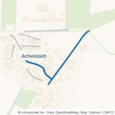 Kranichfelder Straße Witzleben Achelstädt 