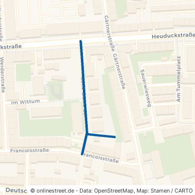 Sofie-Dawo-Straße Saarbrücken Alt-Saarbrücken 