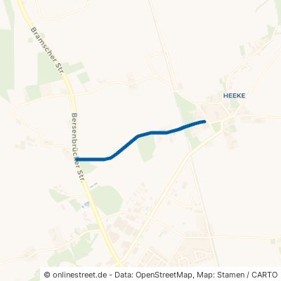 Mühlenweg Alfhausen Heeke 