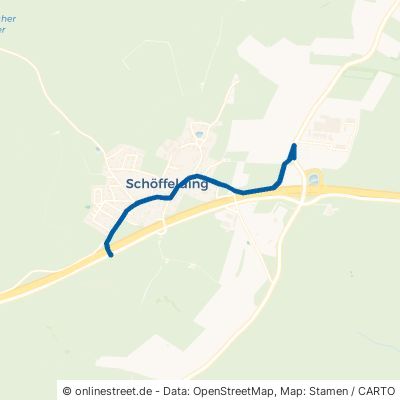 Hauptstraße Windach Schöffelding 