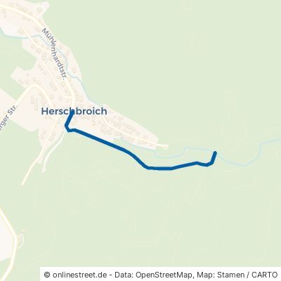 Steinstraße Herschbroich 