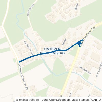 Untere Ortsstraße Oppenweiler Reichenberg 