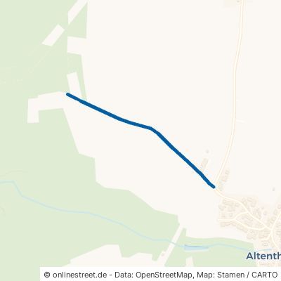 Weiherhausweg Schwarzenbruck Altenthann 